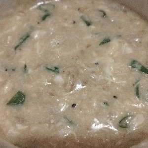 トロトロたまごスープでつけ素麺